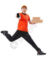 与时间赛跑 镜头下的外卖快递员