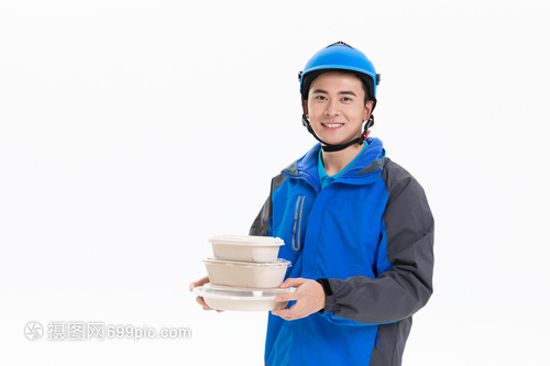 细微中的温暖 送餐员小哥的默默传递